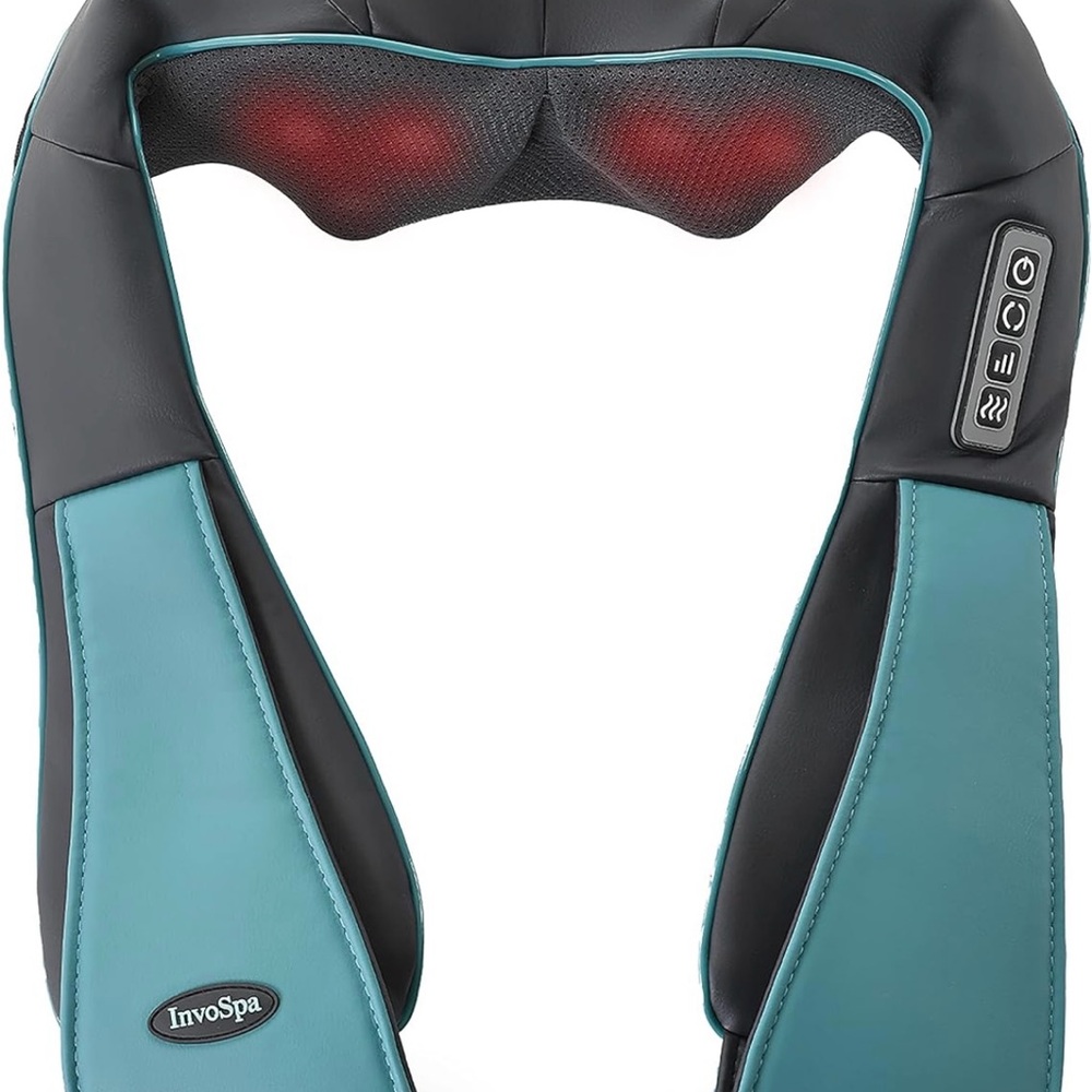 Black and Blue Neck Massager